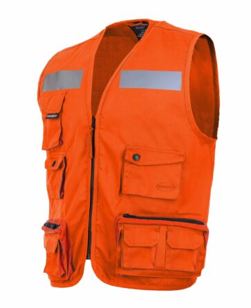 Γιλέκο εργασίας Gilet 540 HV με ταινίες σήμανσης